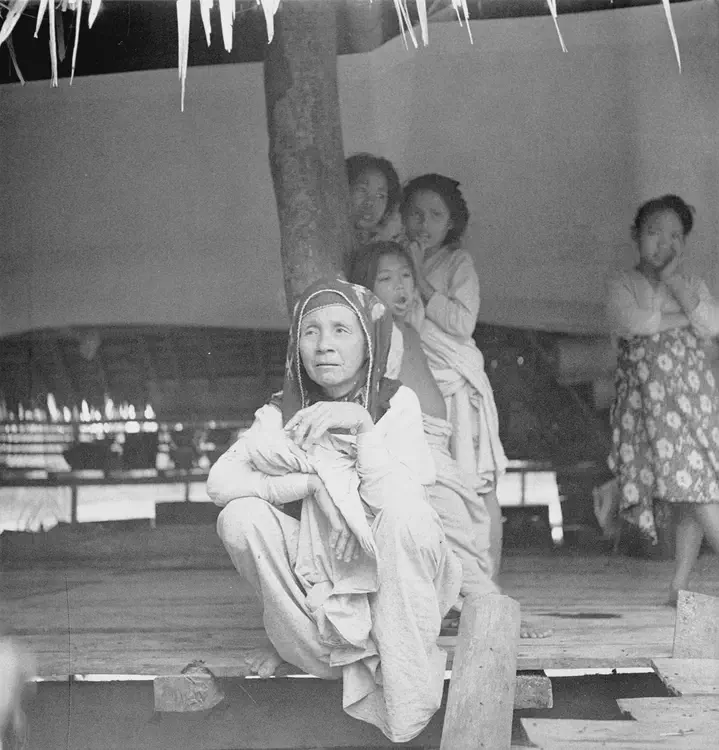 September 11, 1933. Dulauan [Datu Piang], Cotabato Prov. [Maguindanao province] Bagungan, Piang's 'niece' Presidente of Buluan, ex wife of Inuk [Inok] Ali et al.